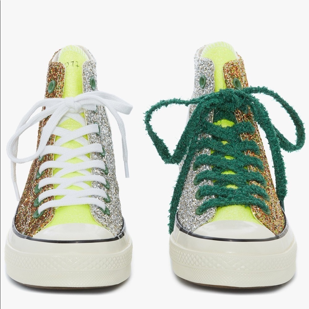 NEW Converse x JW Anderson glitter converse